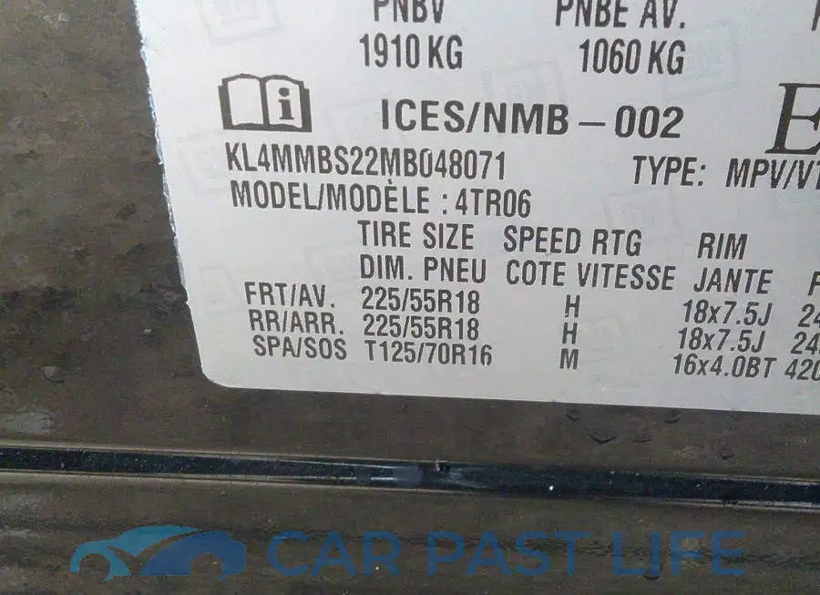KL4MMBS22MB048071# 9