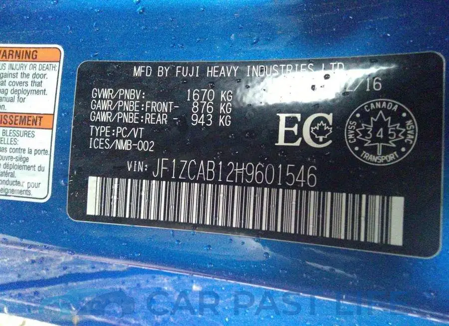 JF1ZCAB12H9601546# 9