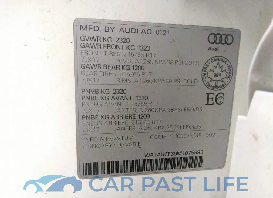 WA1AUCF36M1075985# 9
