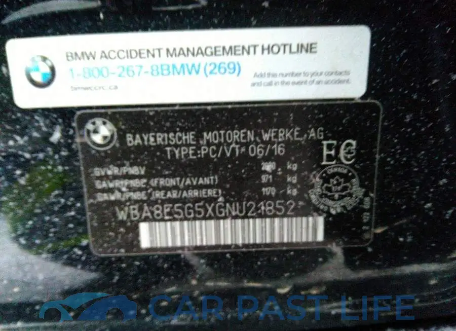 WBA8E5G5XGNU21852# 9