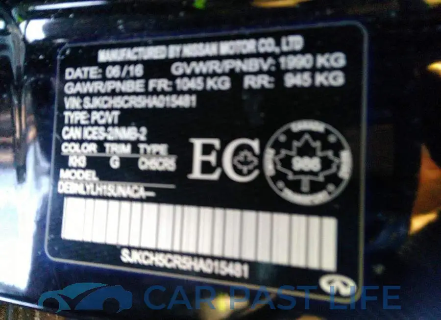 SJKCH5CR5HA015481# 9