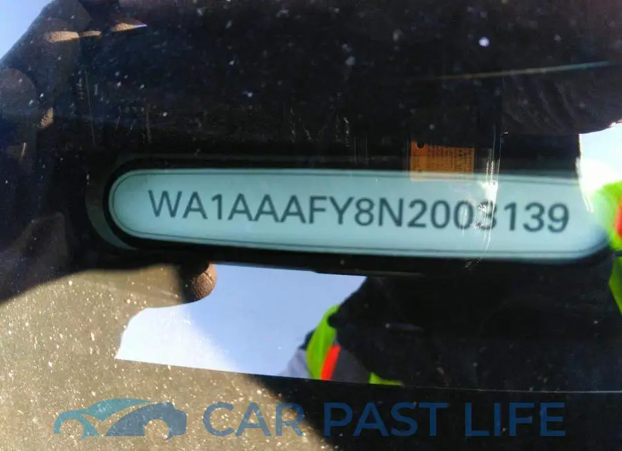 WA1AAAFY8N2003139# 9