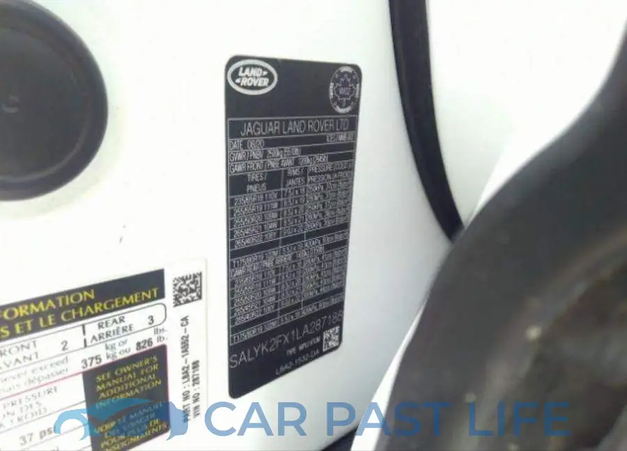 SALYK2FX1LA287188# 10