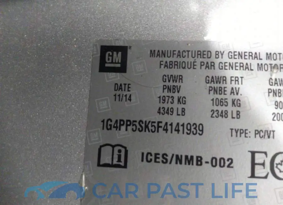 1G4PP5SK5F4141939# 9