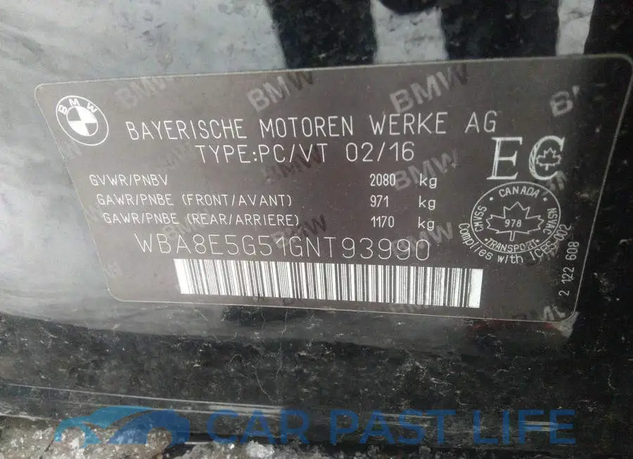 WBA8E5G51GNT93990# 9