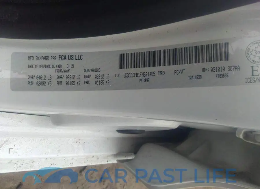 1C3CCCFB1FN671465# 9