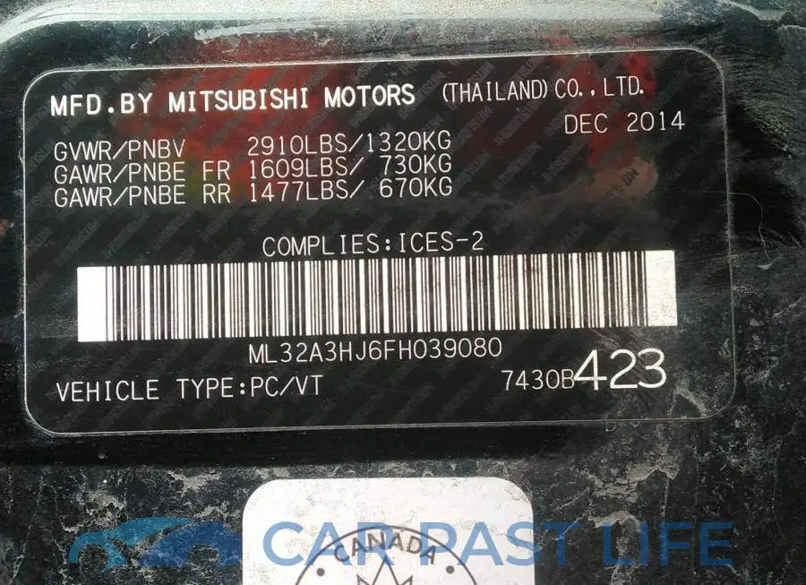 ML32A3HJ6FH039080# 9