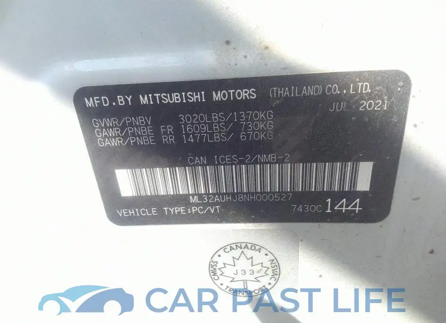 ML32AUHJ8NH000527# 9