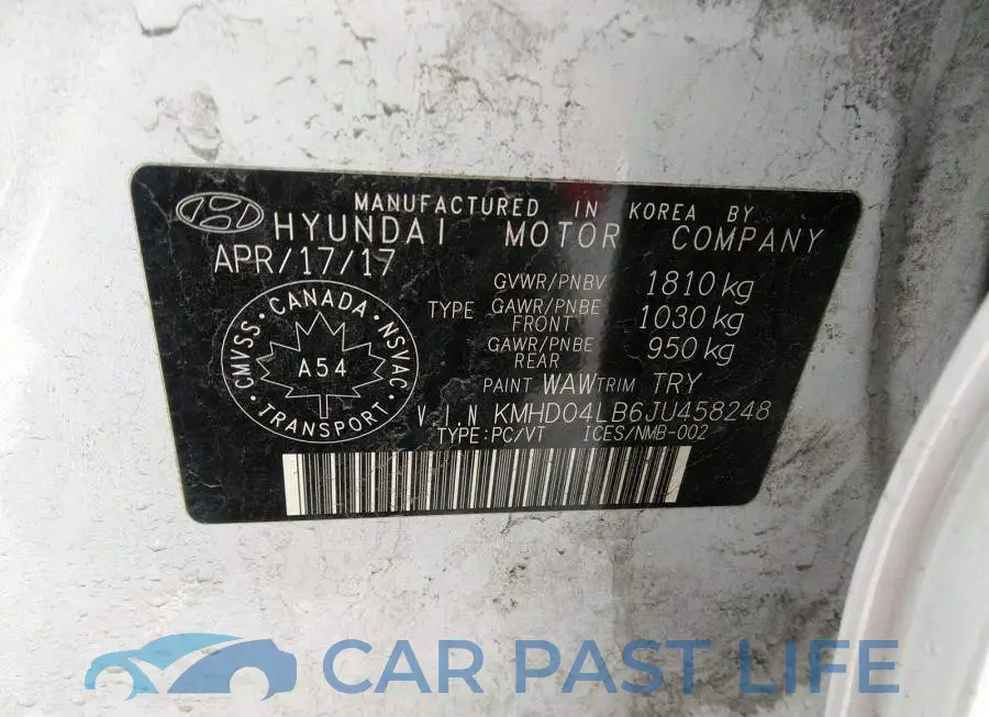 KMHD04LB6JU458248# 9