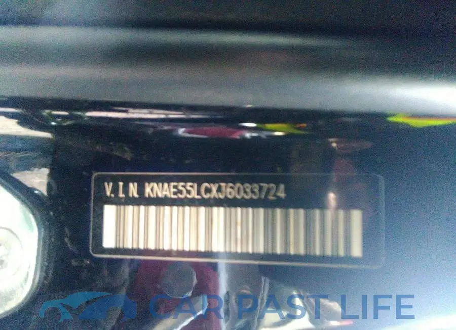 KNAE55LCXJ6033724# 9