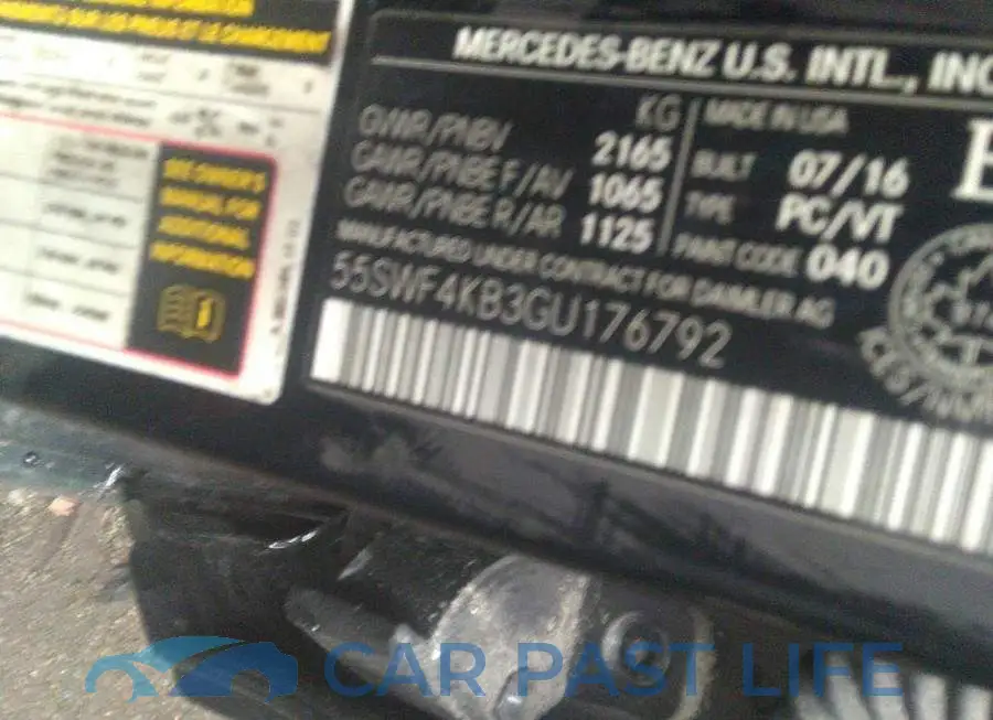 55SWF4KB3GU176792# 9