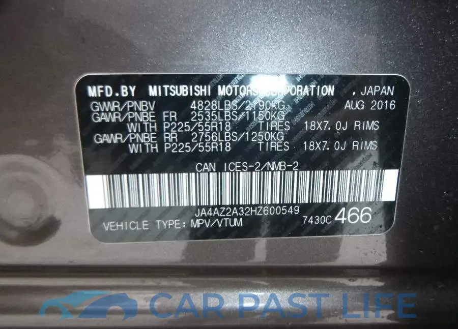 JA4AZ2A32HZ600549# 9