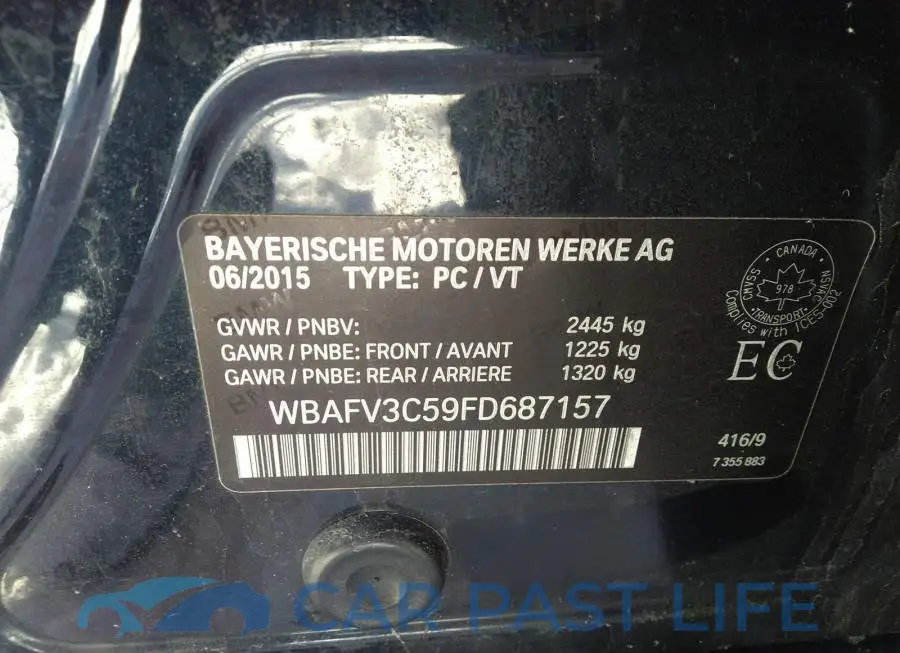WBAFV3C59FD687157# 9