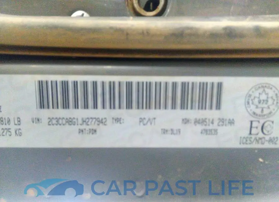 2C3CCABG1JH277942# 9