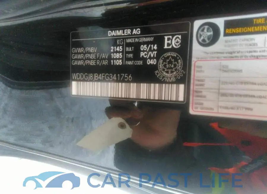 WDDGJ8JB4FG341756# 9