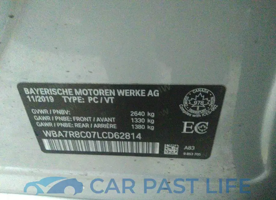 WBA7R8C07LCD62814# 9