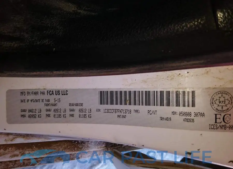 1C3CCCFB7FN713718# 9