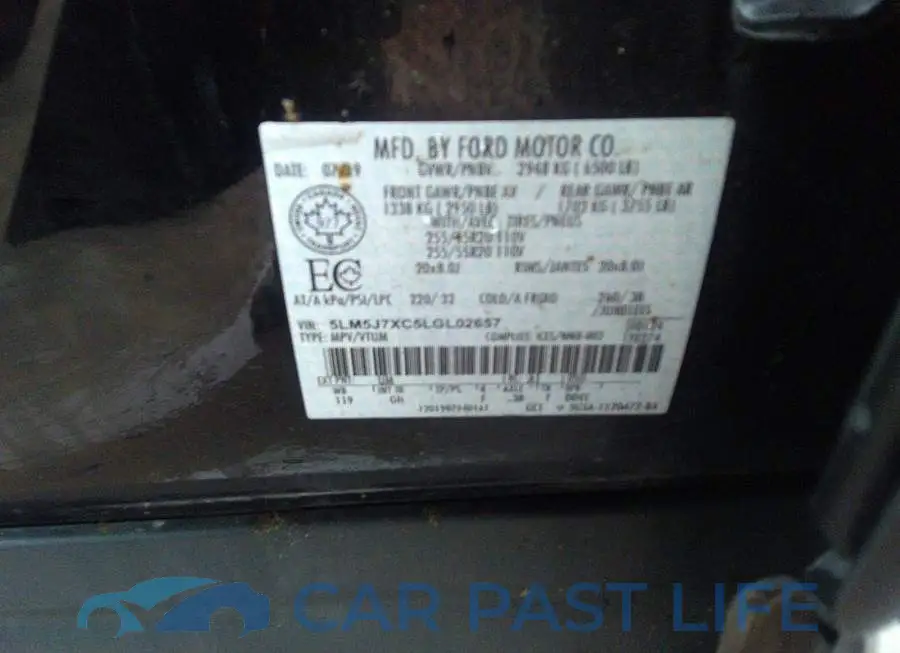 5LM5J7XC5LGL02657# 9