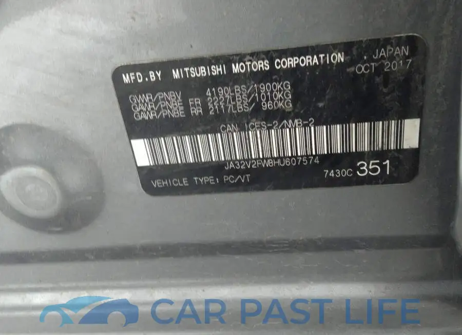 JA32V2FW8HU607574# 9