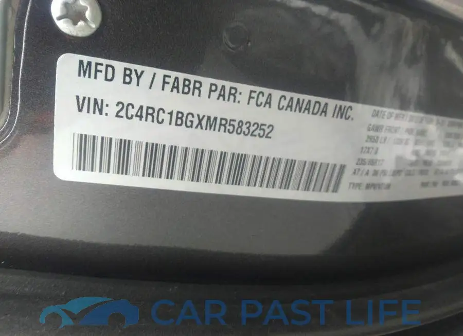 2C4RC1BGXMR583252# 9