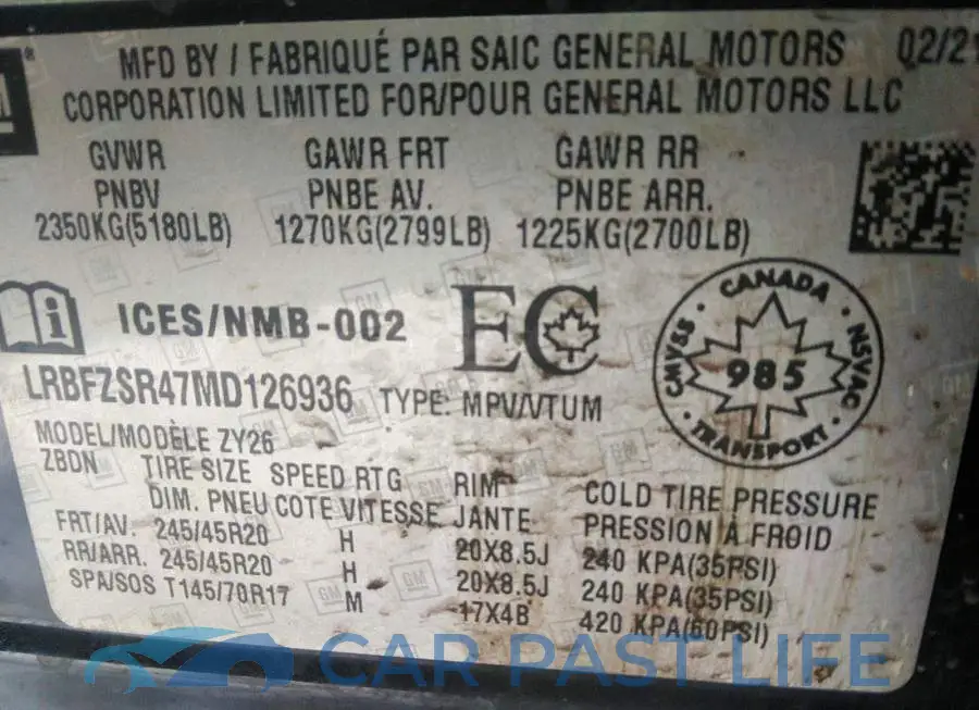 LRBFZSR47MD126936# 9