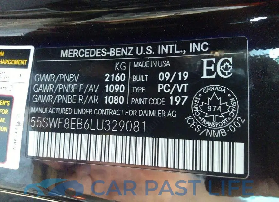 55SWF8EB6LU329081# 9