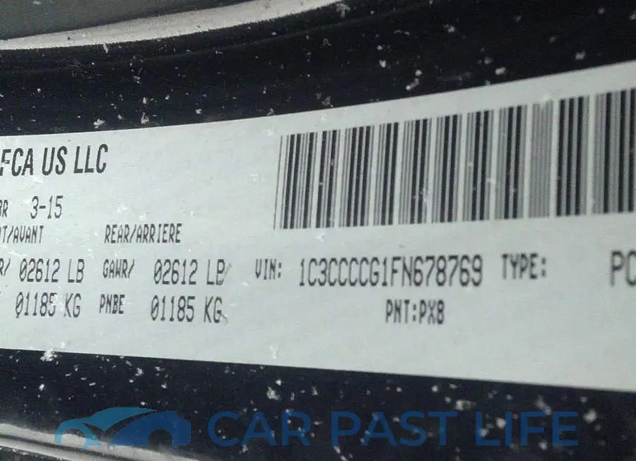 1C3CCCCG1FN678769# 9