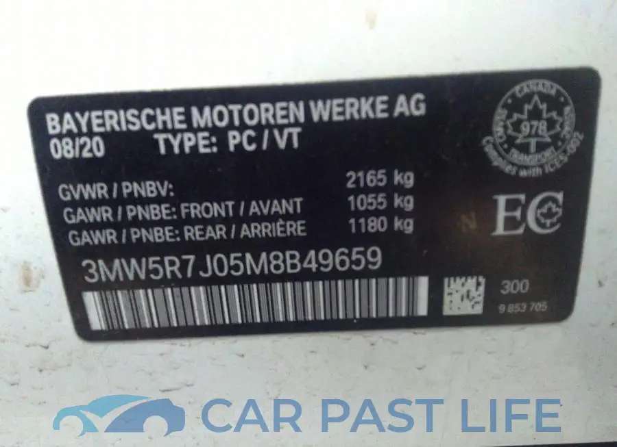 3MW5R7J05M8B49659# 9