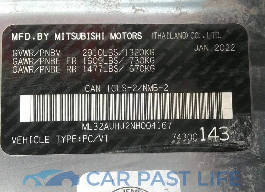 ML32AUHJ2NH004167# 9