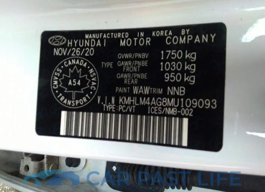 KMHLM4AG8MU109093# 9