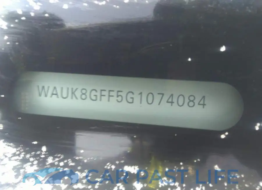 WAUK8GFF5G1074084# 9