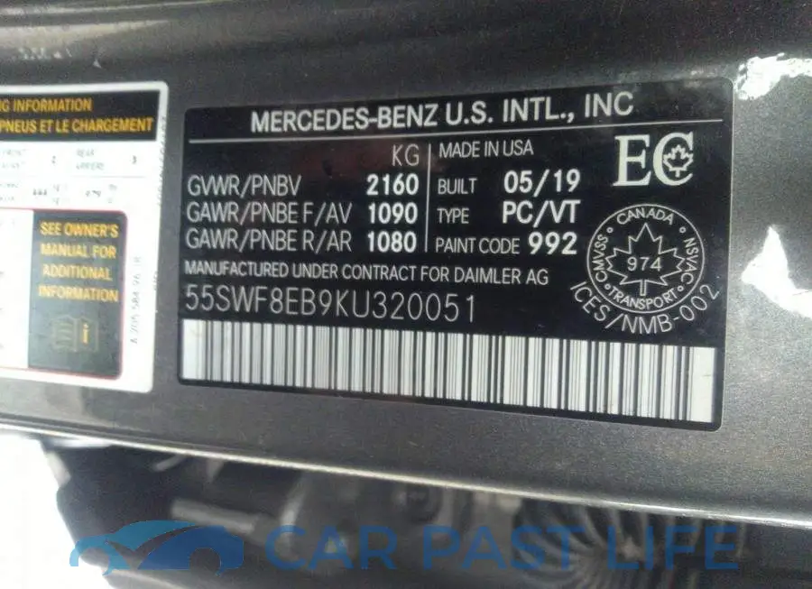 55SWF8EB9KU320051# 9