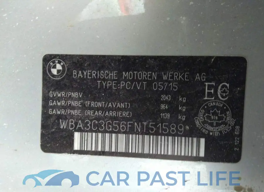WBA3C3G56FNT51589# 9