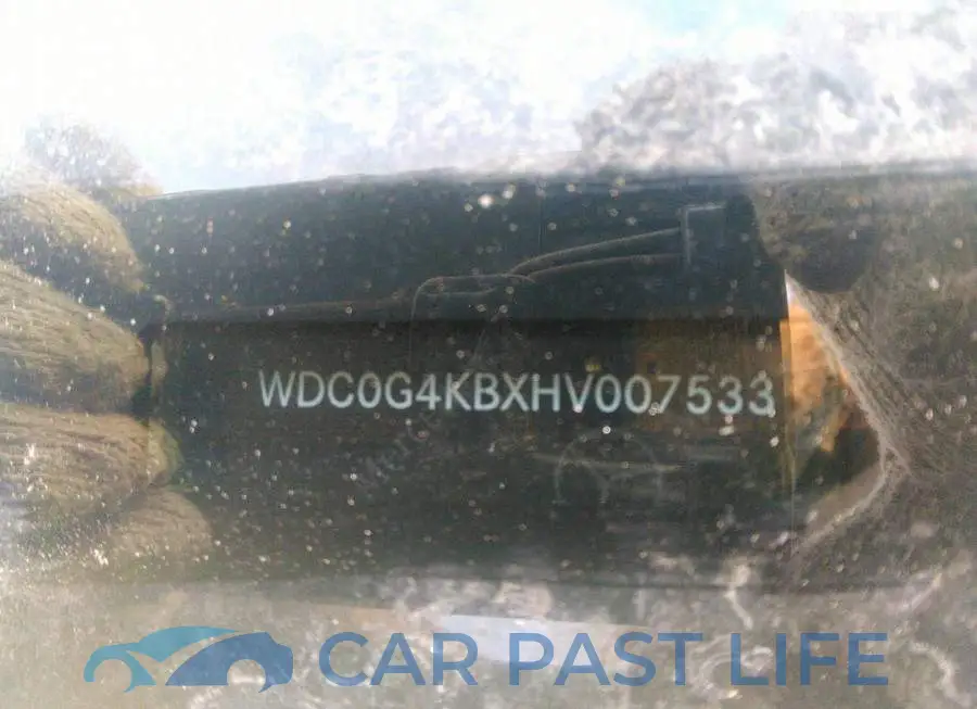 WDC0G4KBXHV007533# 9