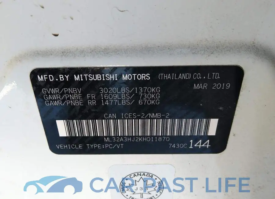 ML32A3HJ2KH011870# 9