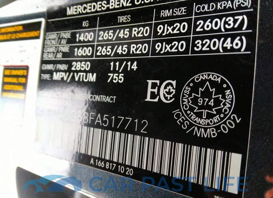 4JGDA5GB8FA517712# 9