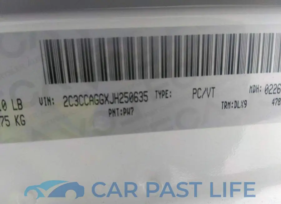 2C3CCAGGXJH250635# 9