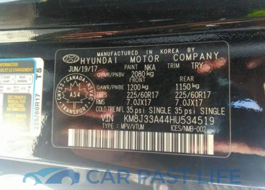 KM8J33A44HU534519# 10