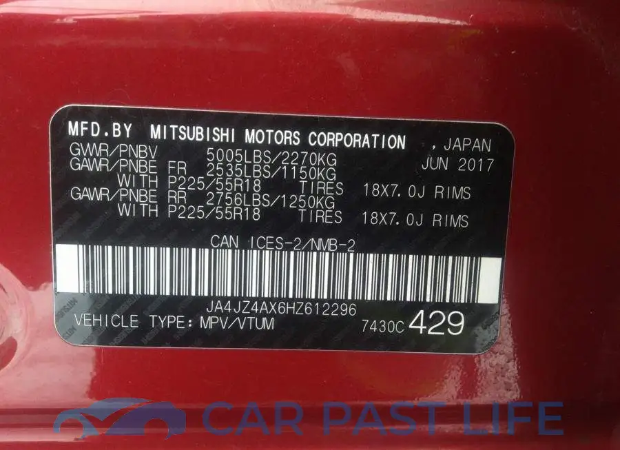 JA4JZ4AX6HZ612296# 9