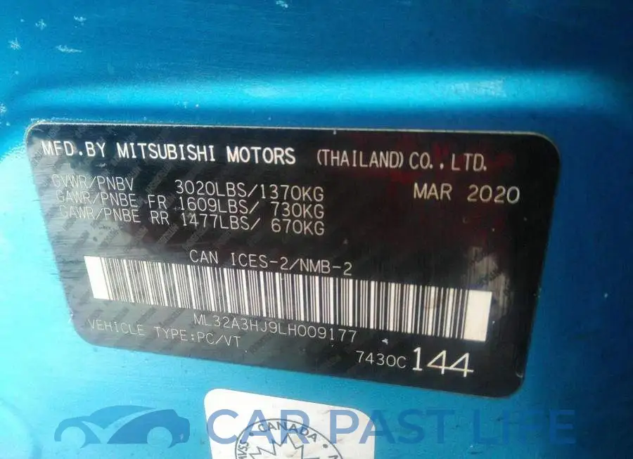 ML32A3HJ9LH009177# 9