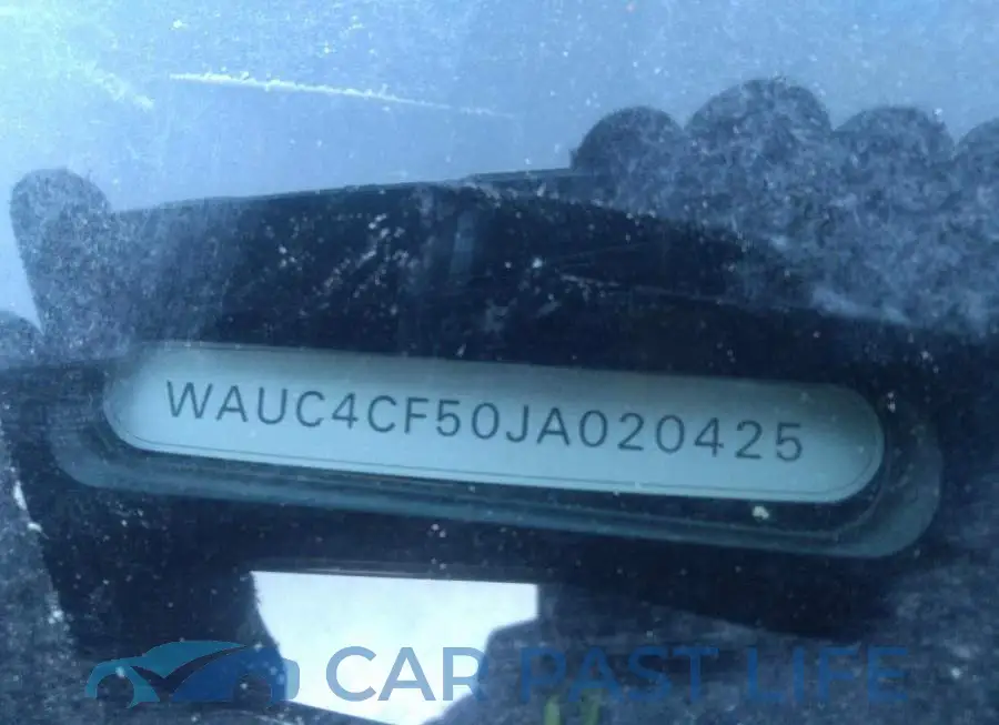 WAUC4CF50JA020425# 9