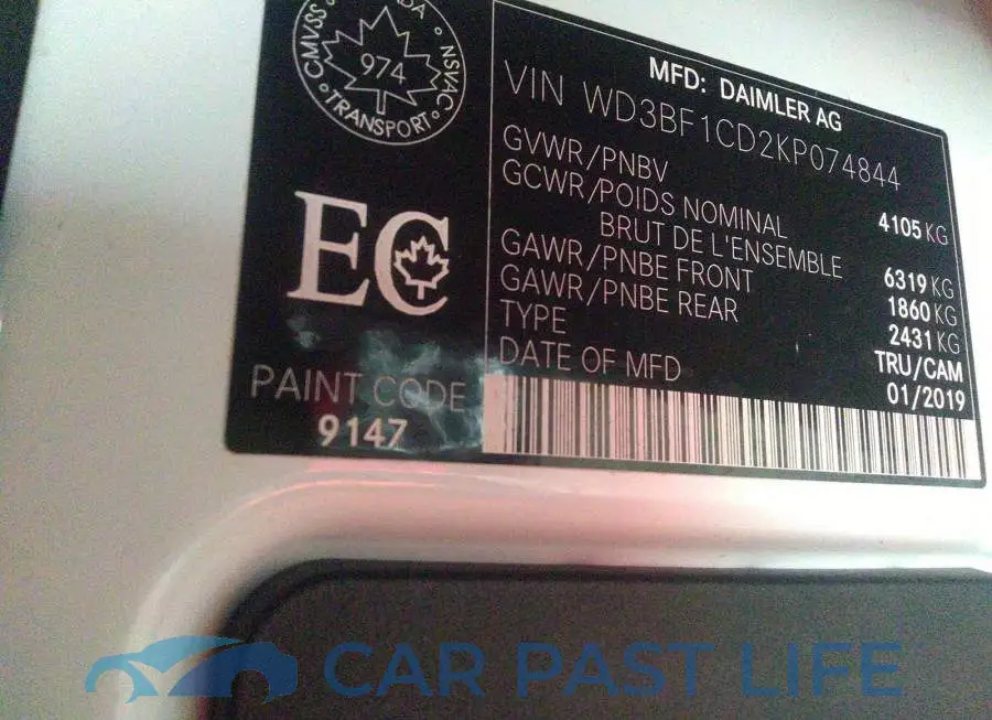 WD3BF1CD2KP074844# 9