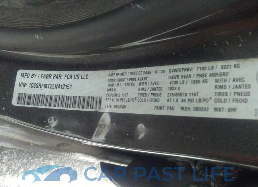 1C6SRFMT2LN412151# 9