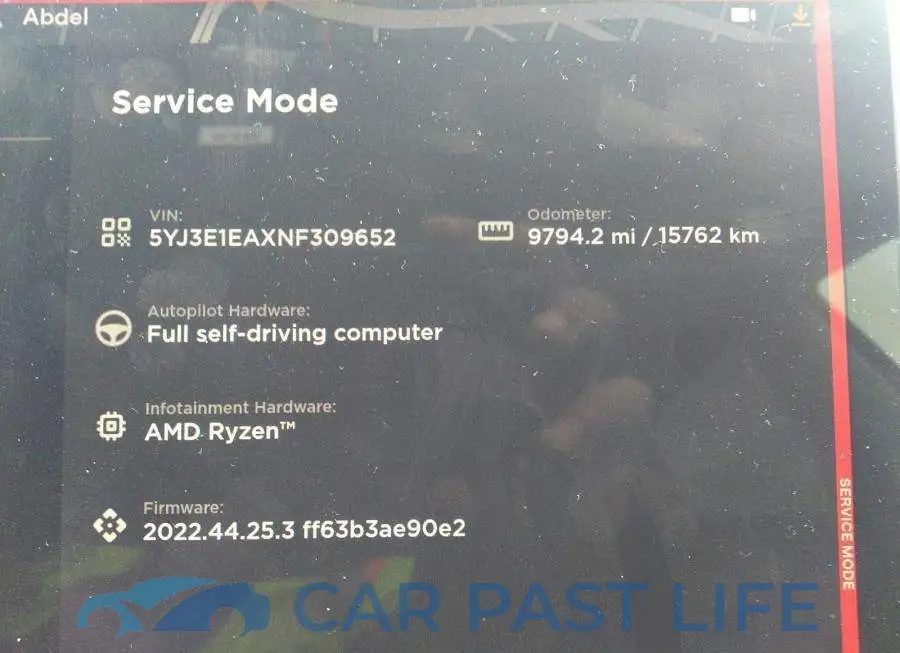 5YJ3E1EAXNF309652# 7