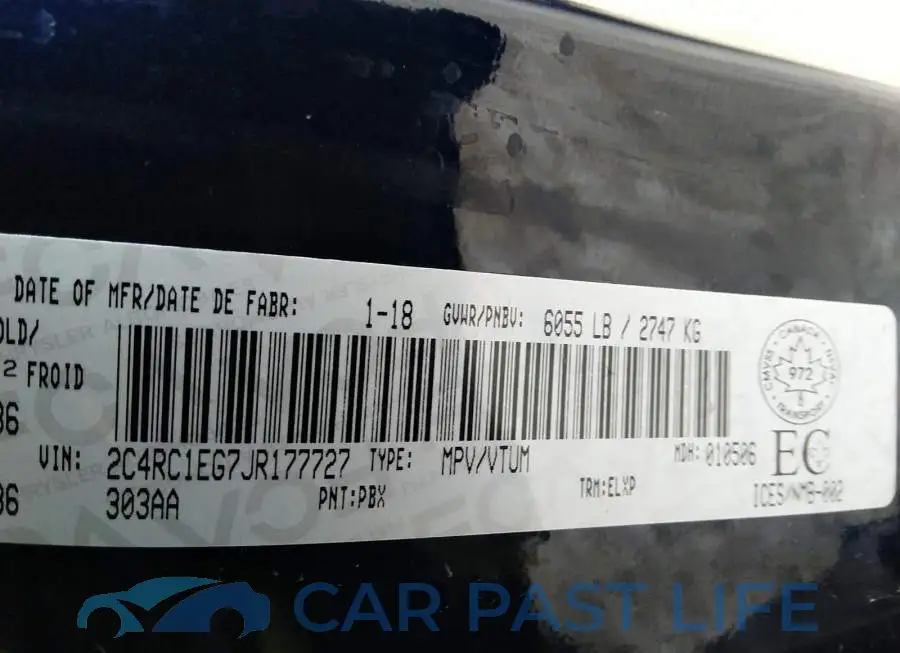 2C4RC1EG7JR177727# 9