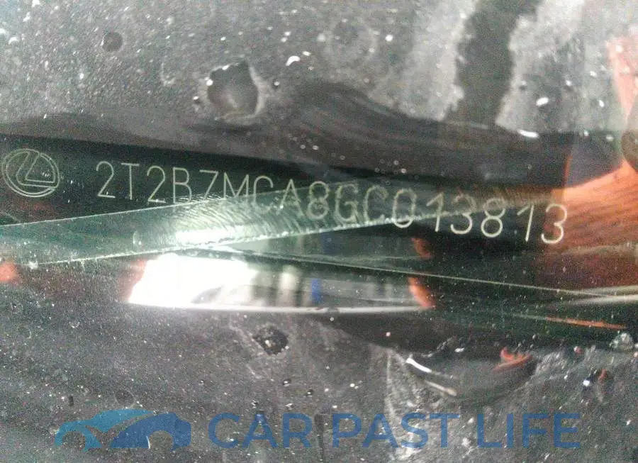 2T2BZMCA8GC013813# 9