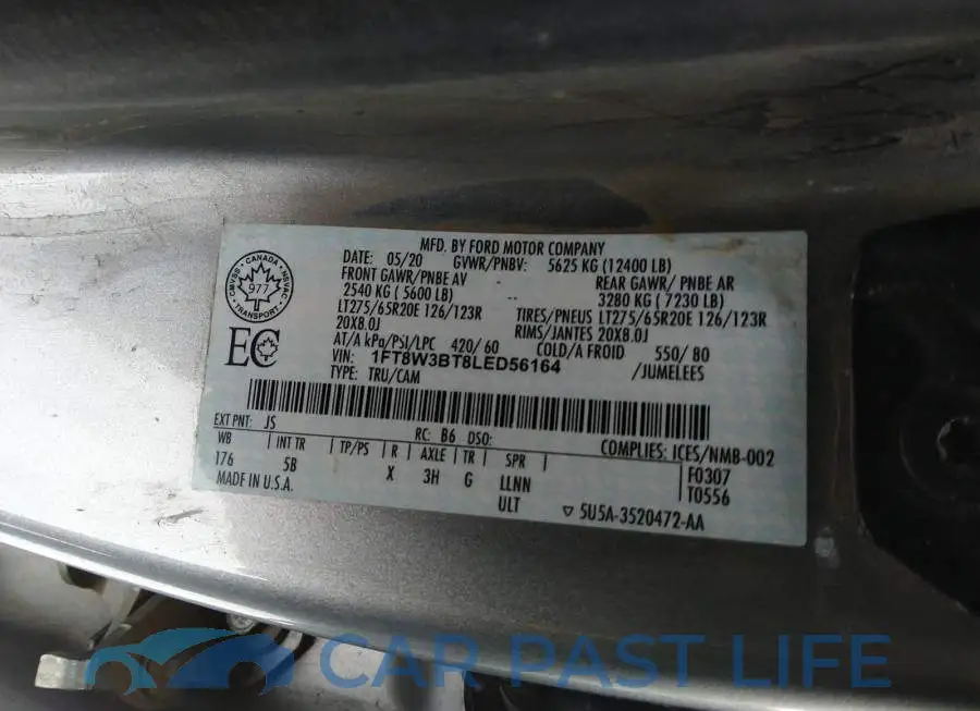 1FT8W3BT8LED56164# 9