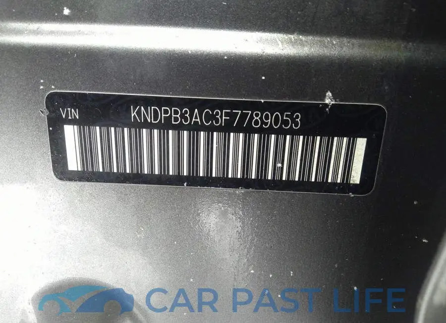 KNDPB3AC3F7789053# 9