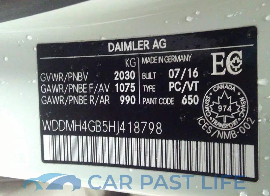 WDDMH4GB5HJ418798# 9