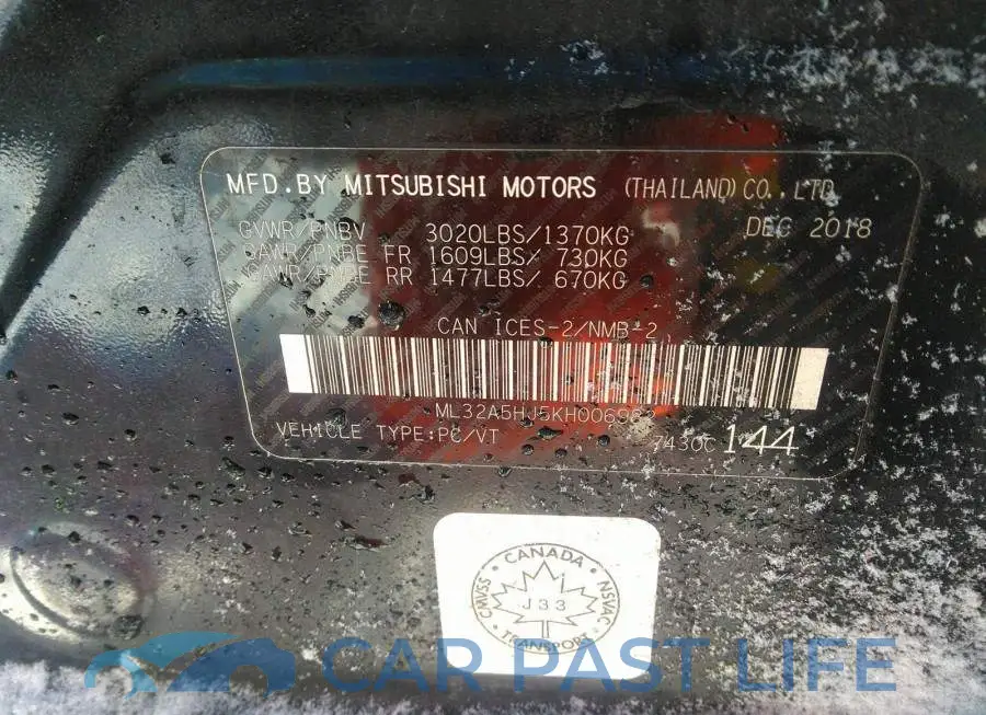 ML32A5HJ5KH006982# 9